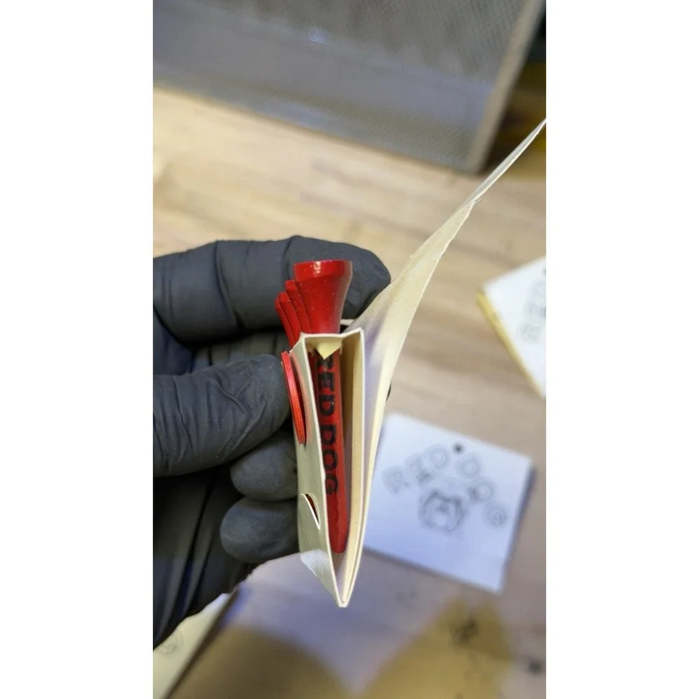 Pride Golf Tee red dog
